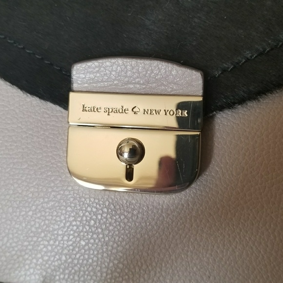 NWT Kate Spade SAYRA HYDE Cream Black Crossbody - Picture 7 of 7